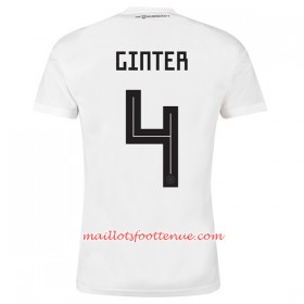 Maillot/Tenue Allemagne Ginter 4 Domicile Coupe du monde 2018